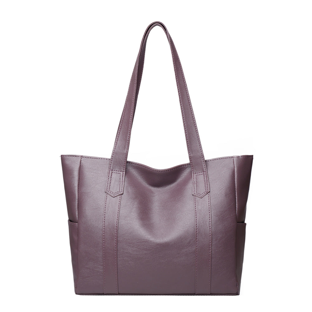 Vintage Leather Large Capacity Shoulder Bag For Women