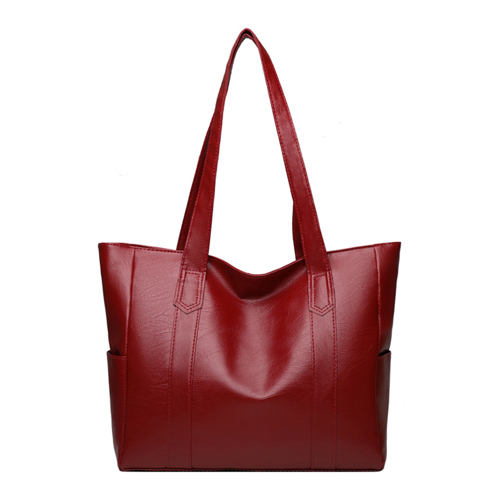 Vintage Leather Large Capacity Shoulder Bag For Women